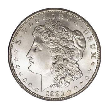 1921 Morgan Silver Dollar