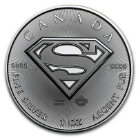 2016 superman silver coin